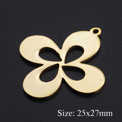 5 bucăți/lot frunze de flori bricolaj brelocuri cu ridicata din oțel inoxidabil 316 conectori pentru păsări naturale farmec frunze țestoase bijuterii pandantiv