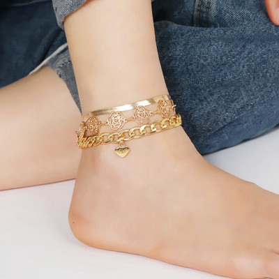 Bijuterii pentru femei Bijuterii Cadou Vară Plajă ciucuri gleznă cu mărgele de orez gleznă cu strasuri gleznă cu strasuri