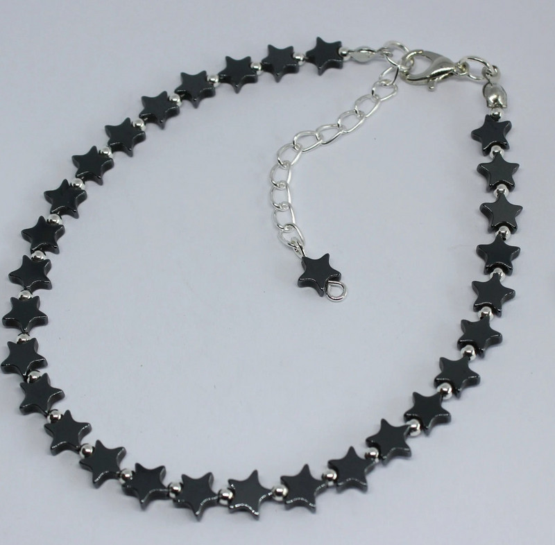 gleznă cu craniu Lanț pentru gleznă cu craniu de argint gleznă gotică gleznă gleznă cu piatră prețioasă gleznă