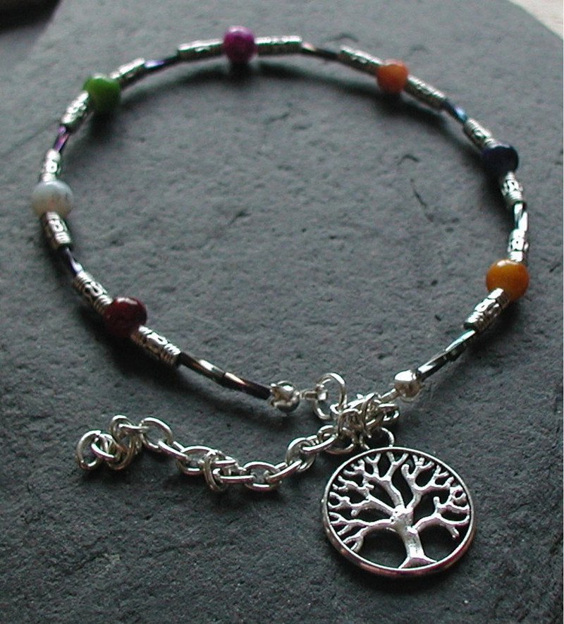 gleznă cu craniu Lanț pentru gleznă cu craniu de argint gleznă gotică gleznă gleznă cu piatră prețioasă gleznă