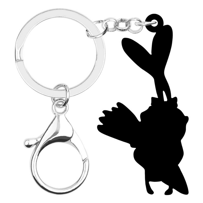 Newei Breloc acrilic Iepure de Paște Iepure Iepuraș Imprimare Breloc cu animale Bijuterii pentru femei Fete Cadouri Geanta la modă Accesoriu mașină