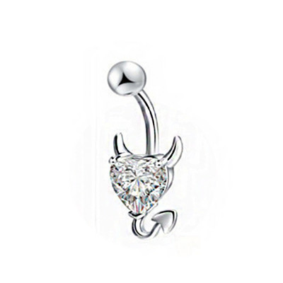Inel pentru burtică liliac Piercing la buric liliac, placat negru, piercing pentru corp, zircon roșu, piercing la buric liliac, bijuterii femei