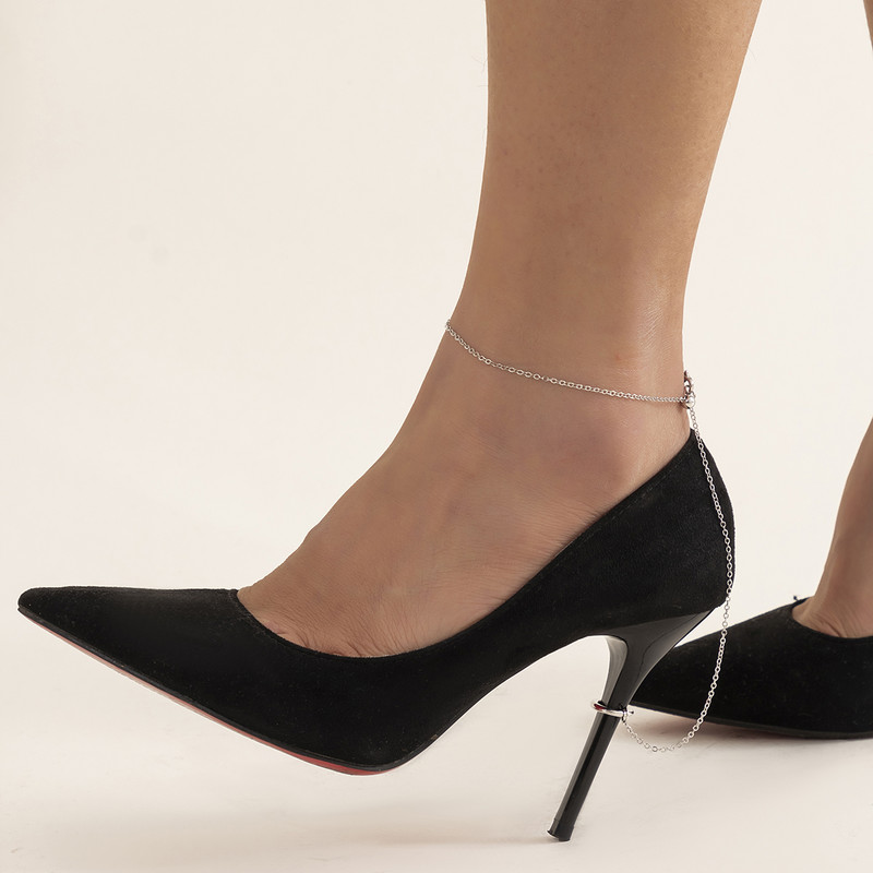 KunJoe Brățară boemă cu lanț subțire de gleznă pentru femei, vară, plajă, sandale desculțe, gleznă pe picior, accesorii pentru bijuterii 2022