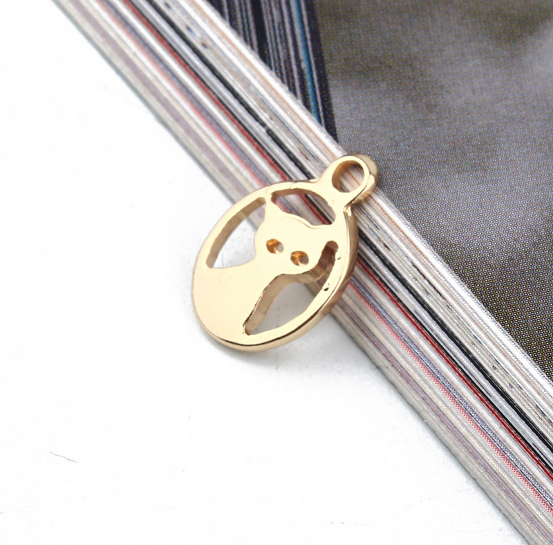 10 bucăți încântător Hollow Life Tree Cat Charms pentru cercei Conector Constatări Evil Eye Colier Brățară Pandantive Bijuterii Accesorii