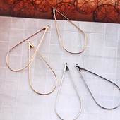 4 vnt. aukso spalvos ašaros vandens lašo auskaras pakabukas jungties žiedas „pasidaryk pats“ ausų smeigtukas karoliai apyrankė žavinga papuošalų paieška