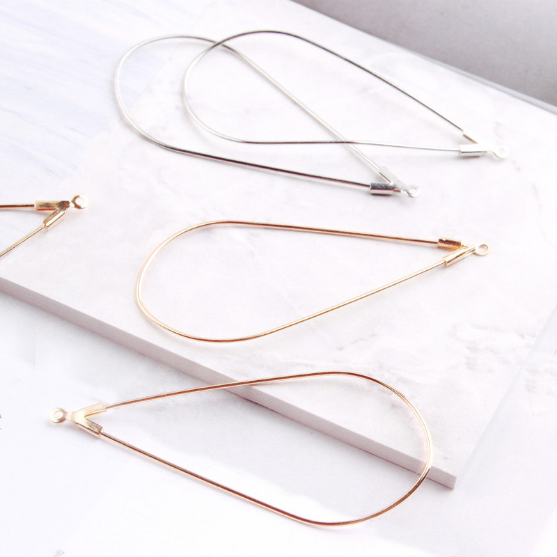 4 vnt. aukso spalvos ašaros vandens lašo auskaras pakabukas jungties žiedas „pasidaryk pats“ ausų smeigtukas karoliai apyrankė žavinga papuošalų paieška