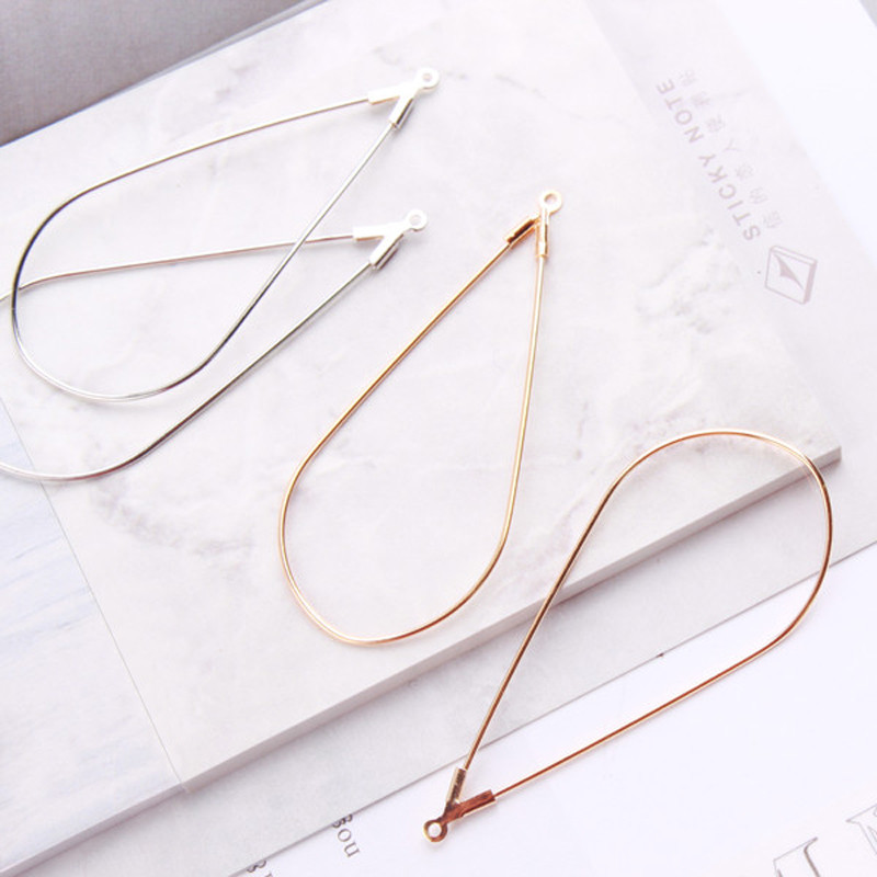 4 vnt. aukso spalvos ašaros vandens lašo auskaras pakabukas jungties žiedas „pasidaryk pats“ ausų smeigtukas karoliai apyrankė žavinga papuošalų paieška