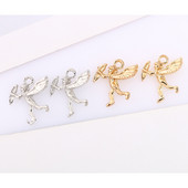 5 buc. Înger Cupidon cercei minunați Brelocuri din aliaj, brățară, colier, pandantiv, accesoriu pentru fabricarea de bijuterii C227