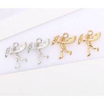 5τμχ Angel Cupid Lovely Earrings Charms Alloy Findings Diy βραχιόλι Κολιέ Κρεμαστό κόσμημα Αξεσουάρ κατασκευής C227