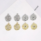 5 bucăți de monede neregulate de epocă, cercei din aliaj, brelocuri retro Fatima, mână, ochi rău, brățară, colier, pandantiv, bijuterii norocoase.