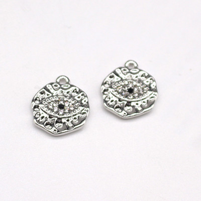 5 bucăți de monede neregulate de epocă, cercei din aliaj, brelocuri retro Fatima, mână, ochi rău, brățară, colier, pandantiv, bijuterii norocoase.