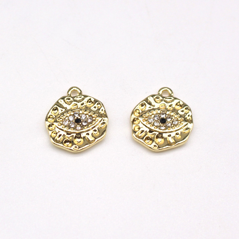 5 bucăți de monede neregulate de epocă, cercei din aliaj, brelocuri retro Fatima, mână, ochi rău, brățară, colier, pandantiv, bijuterii norocoase.