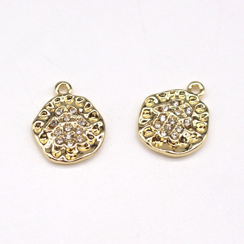 5 bucăți de monede neregulate de epocă, cercei din aliaj, brelocuri retro Fatima, mână, ochi rău, brățară, colier, pandantiv, bijuterii norocoase.