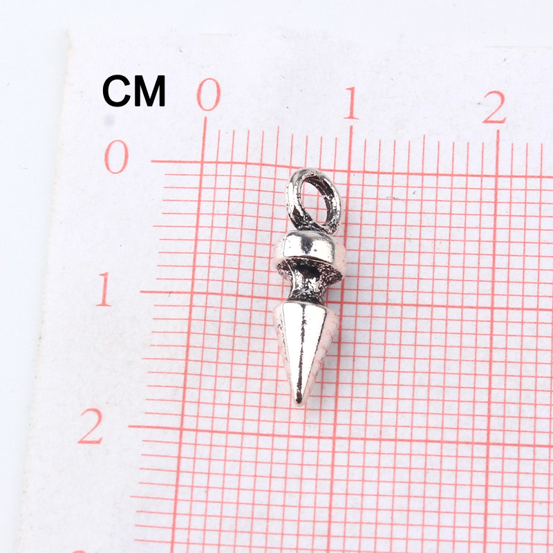 10 бр. Пънк древна конусна обеца Чар Находки от сплав Тибетски обеци Гривна Висулка Направете бижута Аксесоари