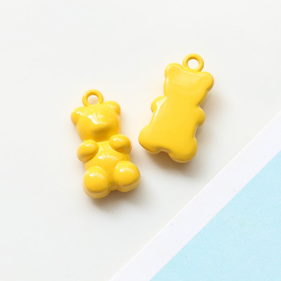 2 buc 11x20mm INS Pictura Urs Brelocuri din metal Diy Moda Simplă Cercei Brățară Pandantive Conector Bijuterii Accesorii