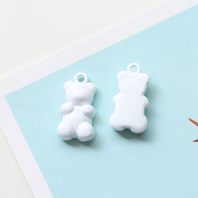 2 buc 11x20mm INS Pictura Urs Brelocuri din metal Diy Moda Simplă Cercei Brățară Pandantive Conector Bijuterii Accesorii