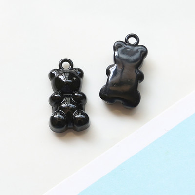 2 buc 11x20mm INS Pictura Urs Brelocuri din metal Diy Moda Simplă Cercei Brățară Pandantive Conector Bijuterii Accesorii