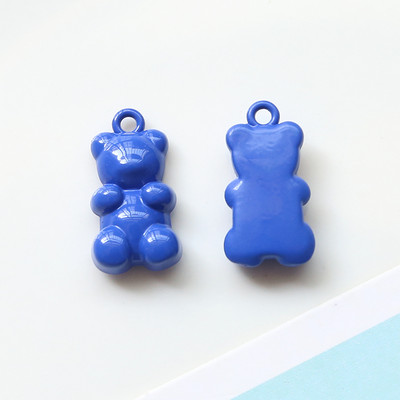 2 buc 11x20mm INS Pictura Urs Brelocuri din metal Diy Moda Simplă Cercei Brățară Pandantive Conector Bijuterii Accesorii