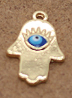 5 buc Hollow Moon Heart Love Evil Eye Charms cheie simplă stea Fatima brățară de mână colier pandantiv accesoriu bijuterii DIY