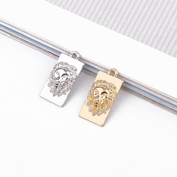 5 τμχ 10*20mm Metal Sun Eye Lion Alloy Charms For DIY κρεμαστό ευρήματα Πανκ σκουλαρίκια Κολιέ Βραχιόλι Γούρι Αξεσουάρ C520