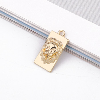 5 τμχ 10*20mm Metal Sun Eye Lion Alloy Charms For DIY κρεμαστό ευρήματα Πανκ σκουλαρίκια Κολιέ Βραχιόλι Γούρι Αξεσουάρ C520