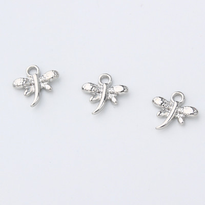 10 vnt mažų drugelių žuvies kriauklių auskarai iš lydinio pakabukai Mini mieli auskarai auskarai apyrankės jungtis pakabukas papuošalų radiniai