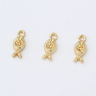 10 vnt mažų drugelių žuvies kriauklių auskarai iš lydinio pakabukai Mini mieli auskarai auskarai apyrankės jungtis pakabukas papuošalų radiniai