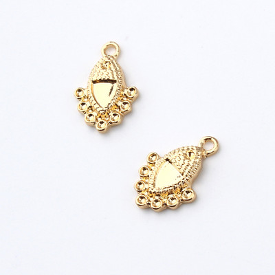 10 buc. Brelocuri pentru cercei cu ciucuri cu coadă clasică, accesorii pentru pandantiv din aliaj, cercei cu picătură în formă de evantai retro, brăţară, accesorii pentru bijuterii