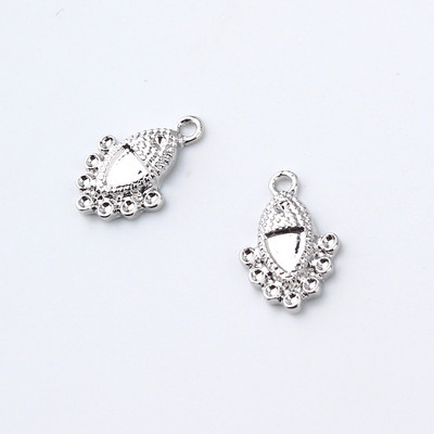 10 buc. Brelocuri pentru cercei cu ciucuri cu coadă clasică, accesorii pentru pandantiv din aliaj, cercei cu picătură în formă de evantai retro, brăţară, accesorii pentru bijuterii