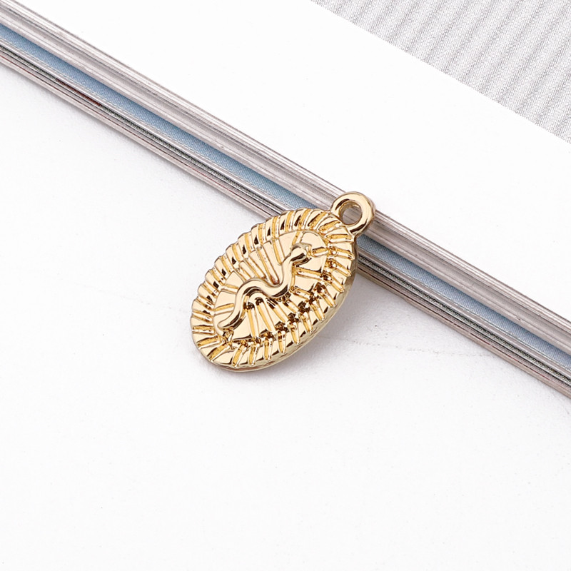 5 bucăți triunghi de epocă monedă șarpe leopard cercei brelocuri aliaj constatări bricolaj brățară colier pandantiv bijuterii accesoriu