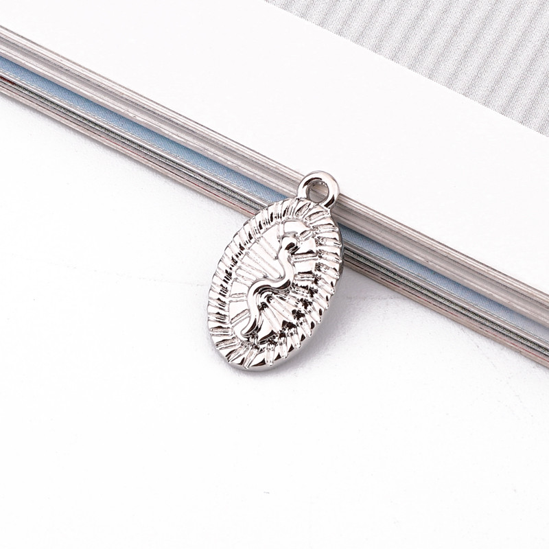 5 bucăți triunghi de epocă monedă șarpe leopard cercei brelocuri aliaj constatări bricolaj brățară colier pandantiv bijuterii accesoriu