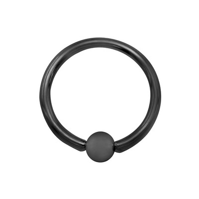 ZS 1 bucată inel de nas din oțel inoxidabil 316L, culoare neagră, pentru femei, bărbați, 8 mm, punk, moon, spike, ureche, helix, septum, piercing, bijuterii