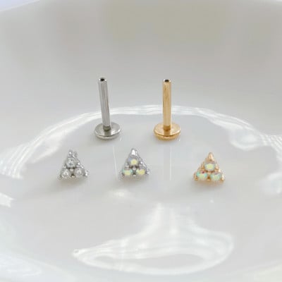 Zmija Pčela Leptir Cvijet Push in Labret Nit Threadless Usne Uho Hrskavice Conch Naušnice Unisex Body Piercing Nakit 16G 18G