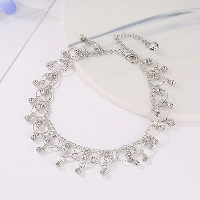 Foxanry New Fashion Beach Dance gleznă pentru femei fete design creativ ciucuri de cristal accesorii de bijuterii elegante de petrecere de vacanță