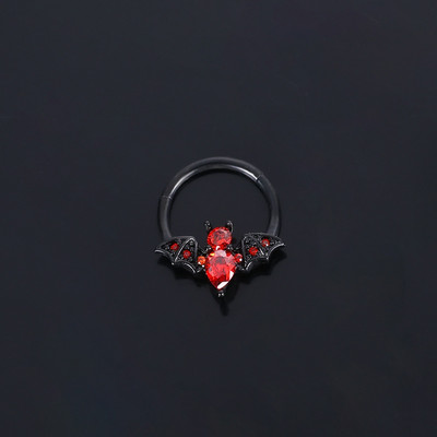 Inel piercing nas Inel piercing septum naz Otel titan albina Nariz Piercing ureche Cartilage Tragus Goth Piercing Nez Cuff