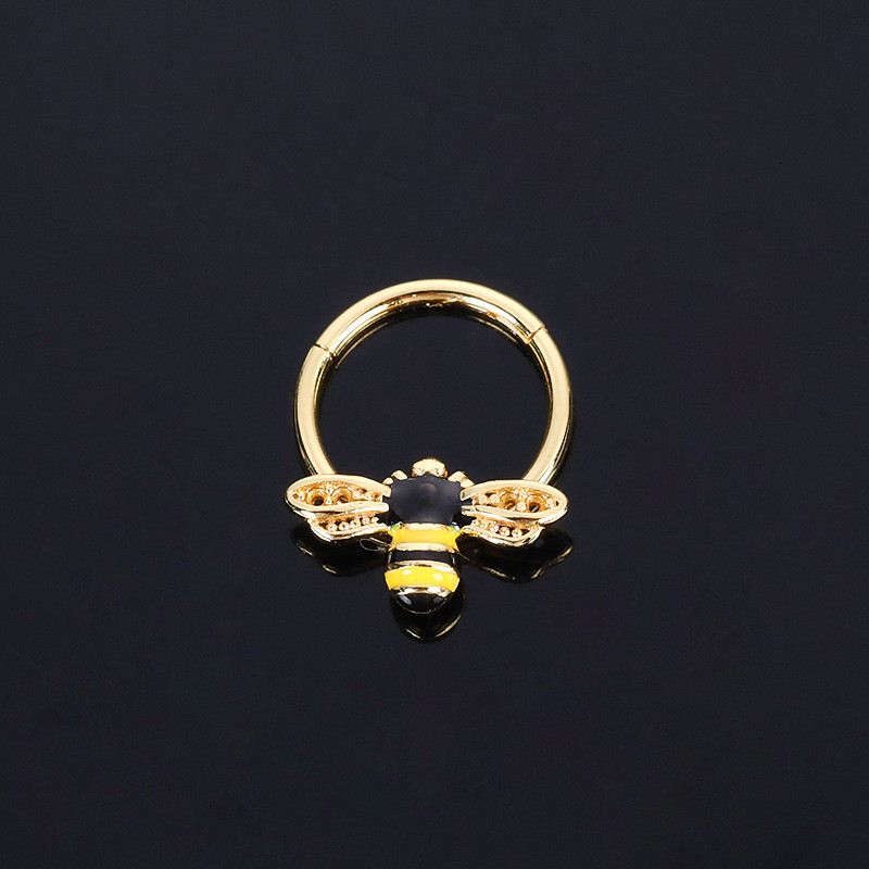 Inel piercing nas Inel piercing septum naz Otel titan albina Nariz Piercing ureche Cartilage Tragus Goth Piercing Nez Cuff