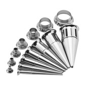 Kit chirurgical de întindere a urechilor din oțel inoxidabil Dispozitive de întindere a urechilor, dopuri și tuneluri, instrumente de piercing, expansor de dop, bijuterii pentru corp