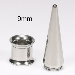 Kit chirurgical de întindere a urechilor din oțel inoxidabil Dispozitive de întindere a urechilor, dopuri și tuneluri, instrumente de piercing, expansor de dop, bijuterii pentru corp