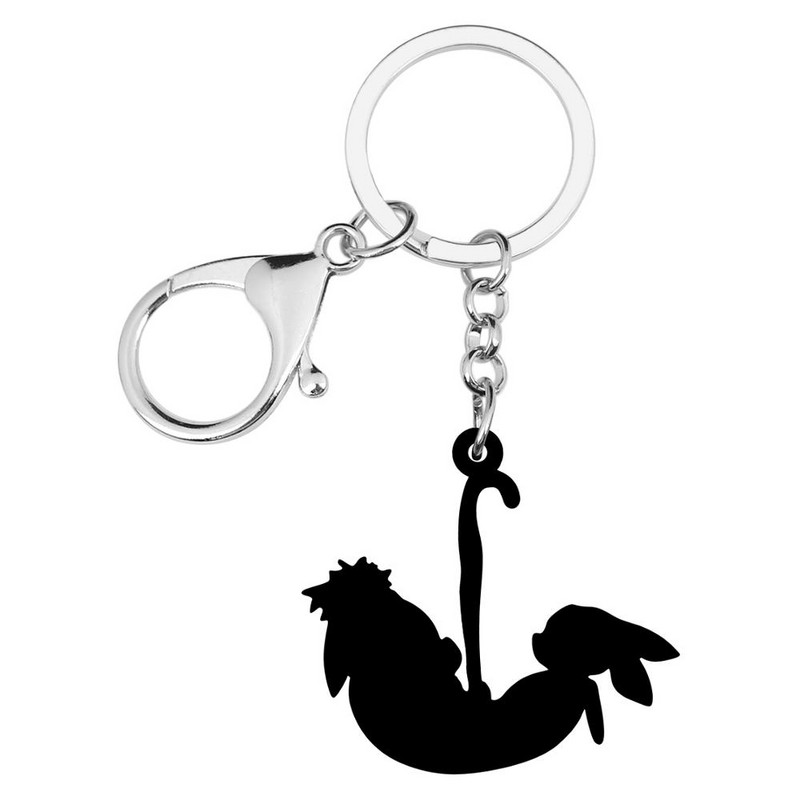 Newei Acrilic Umbrelă de Paște Iepure Iepure Iepuraș Breloc Breloc Animal Animal de companie Bijuterii pentru Femei Adolescenti Fete Cadou Festival de Moda