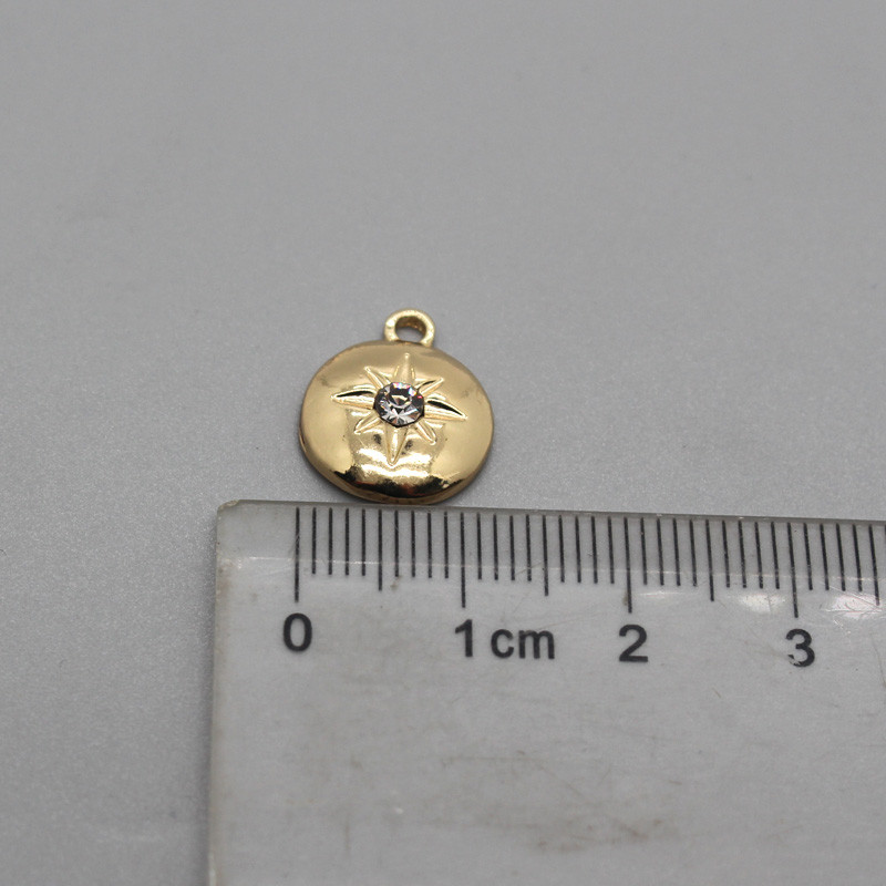 5 bucăți strălucitoare, geometrice, circulare, hexagramă, cercei, din aliaj, cu strasuri, cercei pentru femei, pandantiv, accesoriu de bijuterii