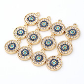 5 bucăți de aur de epocă, cercei rotunji mici, brățară, descoperiri, modă, lucrate manual, cu strasuri, colier, pandantiv, bijuterii