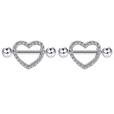 2 buc. 14G Bee Gecko Wing Nipple Rings Shield Cover Barbell Titanium Steel Piercing pentru mamelon pentru femei Piercing pentru sân pentru corp Bijuterii