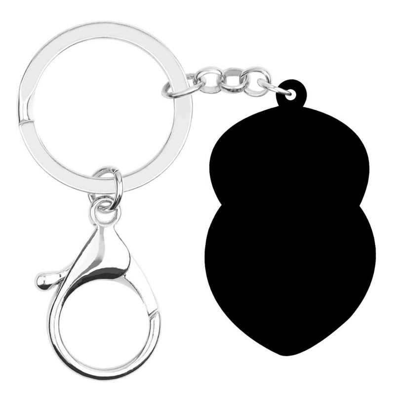 NEWEI Acrilic Halloween Floral Bufniță Breloc Păsări Breloc Animal Bijuterii Cadou pentru Femei Copii Bărbați Poșete Accesorii Bijuterii