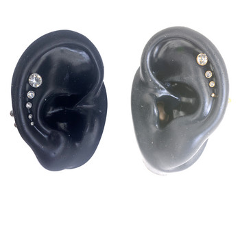 1Pc 20G 0,8mm 1,5-5mm Χειρουργικό Ατσάλινο Στήριγμα Piercing Μικρή μύτη Δαχτυλίδι Καναπές Αυτί Χόνδρος αυτί Ear Helix Body Piercing Κοσμήματα