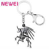 NEWEI Halloween, acrilic, groază, schelet, cal, craniu, cercei unicorn, la modă, cadouri, bijuterii pentru femei, fete