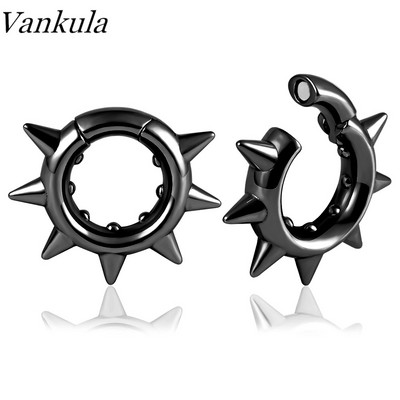 Vankula 2 buc. Greutăți pentru urechi pentru urechi întinse, dopuri de urechi din oțel inoxidabil, set de întindere, bijuterii pentru corp.