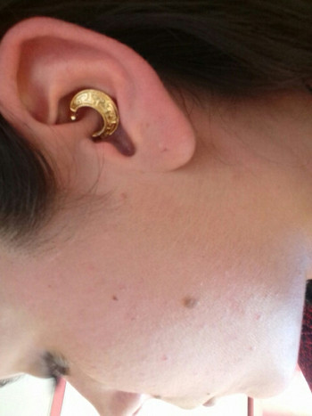 Δαχτυλίδι για τρύπημα μύτης με κρίκερ τιτανίου με στεφάνι με κρίκοι ινδικού έθνικ κοσμήματα Ear helix lobe Daith σκουλαρίκι γοτθικά γυναικεία αξεσουάρ