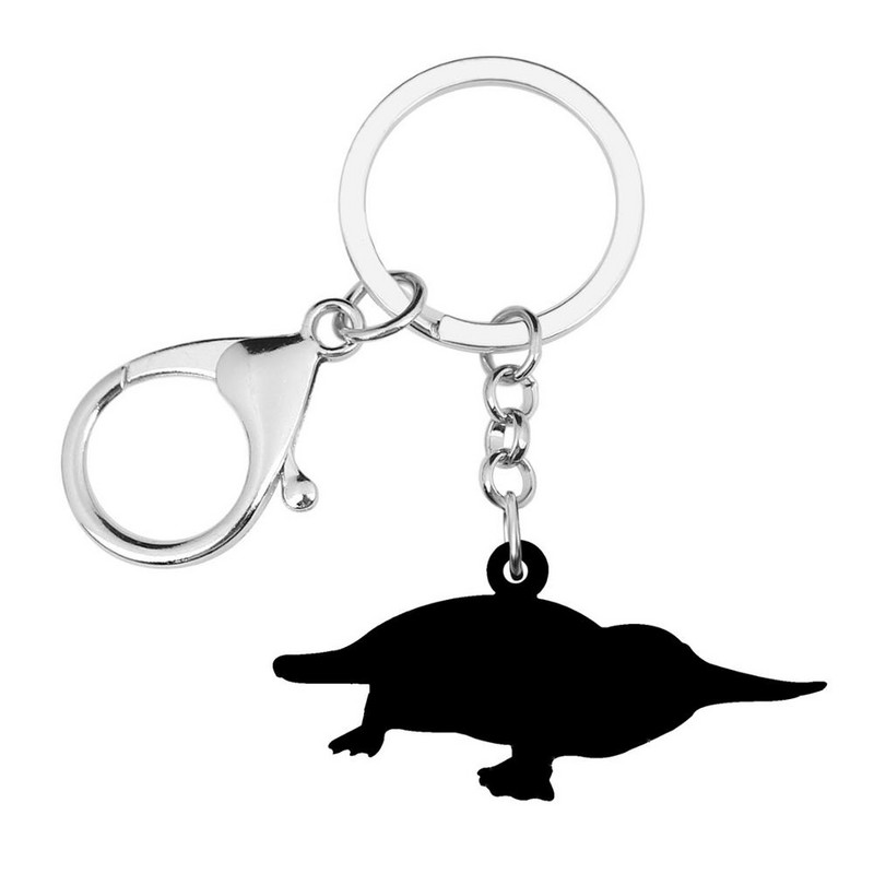 Brelocuri Newei Acrilic Maro Duckbil Platypus Breloc Breloc Bijuterii Animale cu imprimare lungă pentru Adolescenți Copii Fete Cadou Accesorii de petrecere