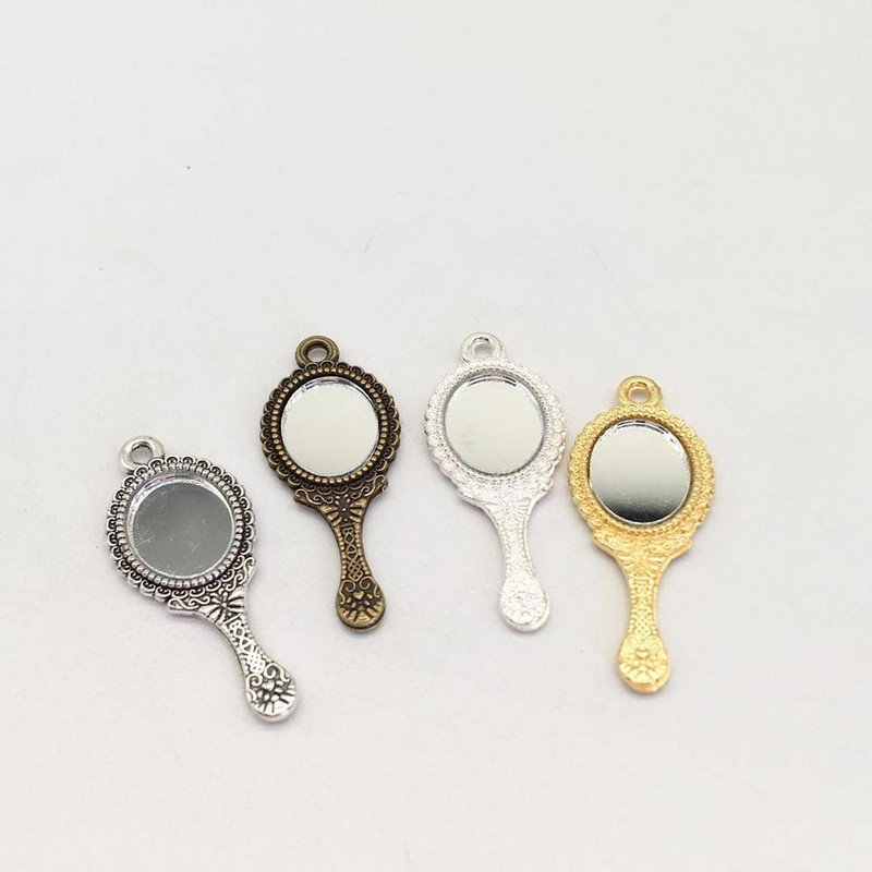 10 komada retro privjesaka za ogledala stane DIY ručno rađeni nakit Izrada naušnica ogrlica narukvica pribor suvenir