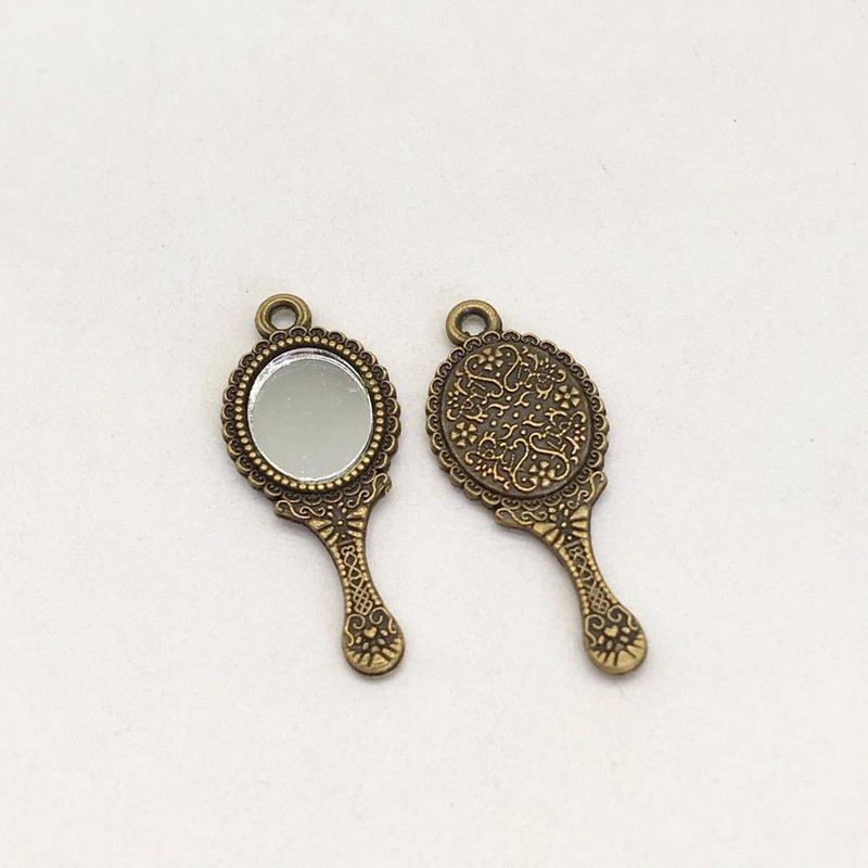 10 komada retro privjesaka za ogledala stane DIY ručno rađeni nakit Izrada naušnica ogrlica narukvica pribor suvenir